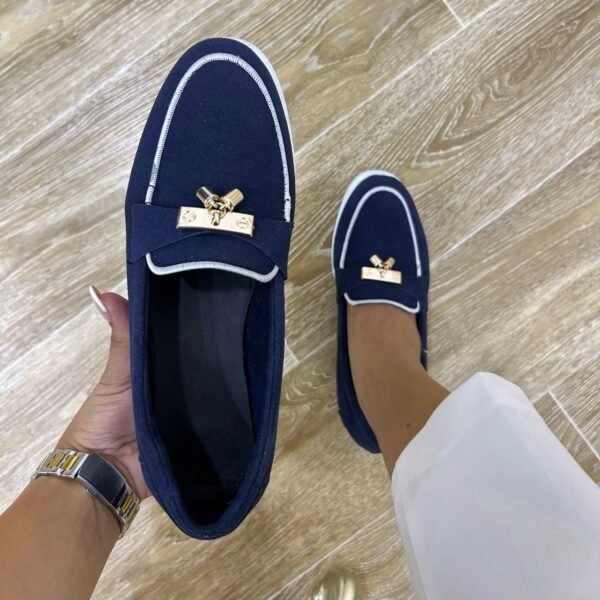 Mocassin bleu nuit new