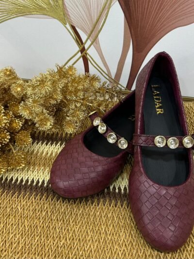 Ballerine bordeaux