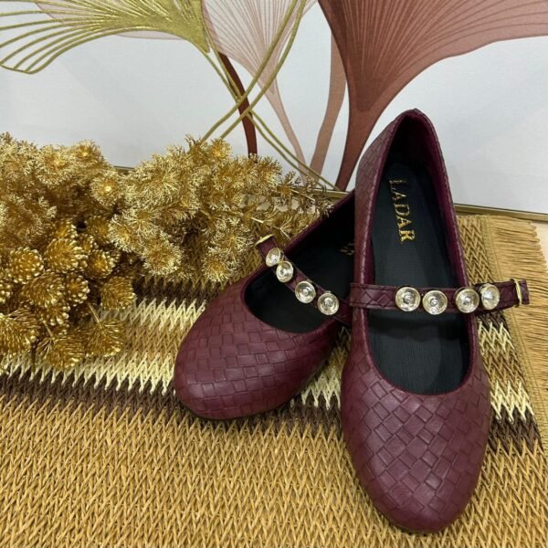 Ballerine bordeaux