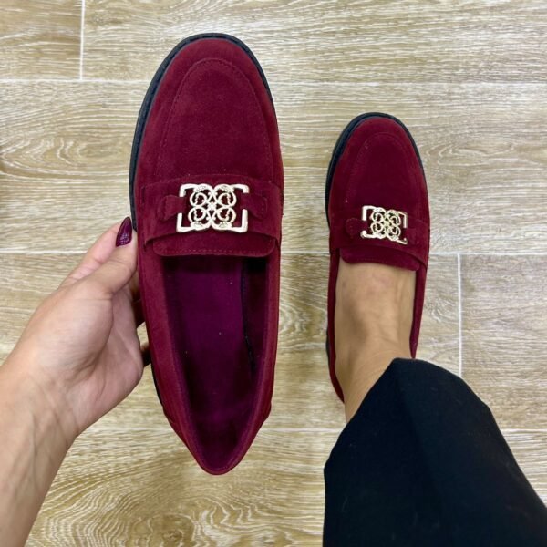 Modèle L-Bordeau daim