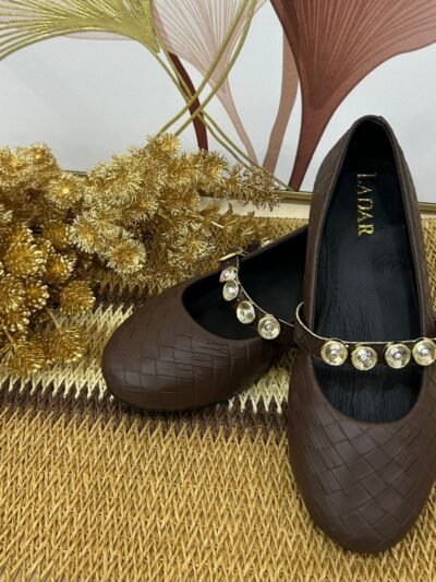 Ballerine marron-2