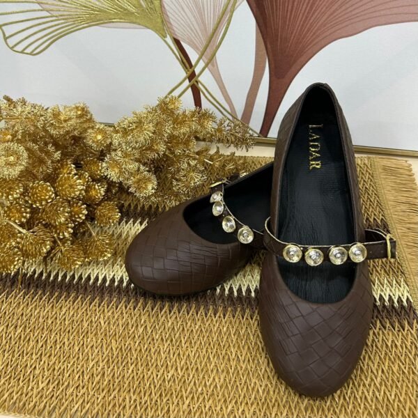 Ballerine marron-2