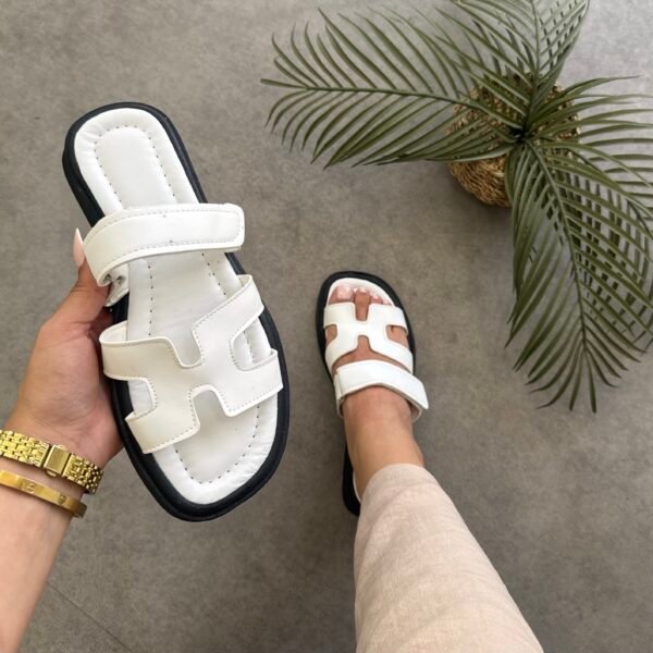 Mule H blanche