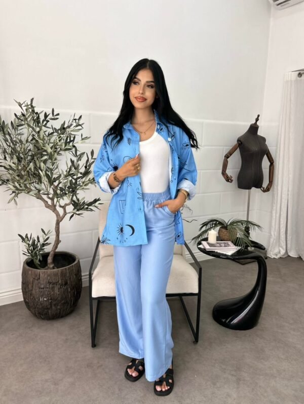 Ensemble sara bleu ciel